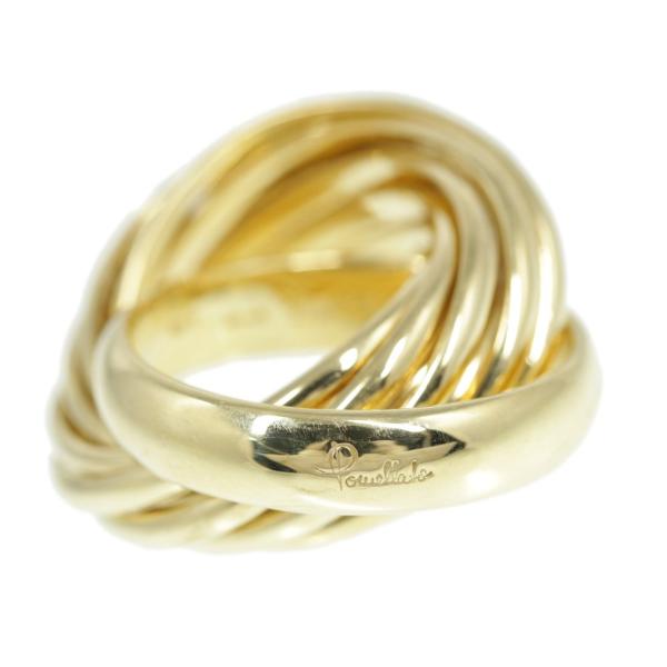 ゆー　ポメラート ポメラート 11連・リング・指輪/K18YG/750-23.0g/8号/#48