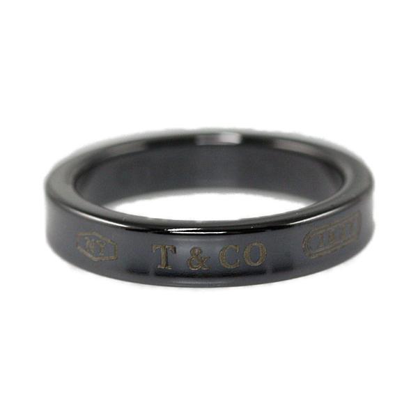 ティファニー チタン製 シンプルリング 13号 TIFFANY&Co. ティファニー ティファニー1837・チタンナ