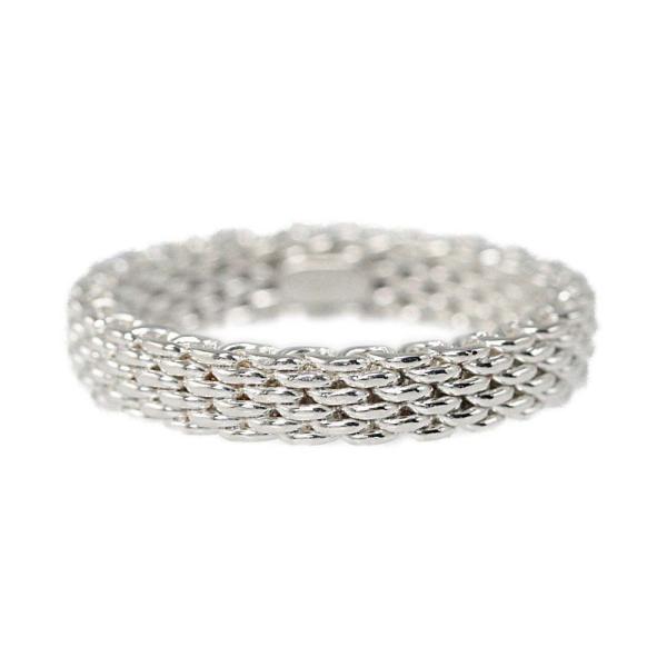 TIFFANY&Co. ティファニー サマセット メッシュ リング 指輪