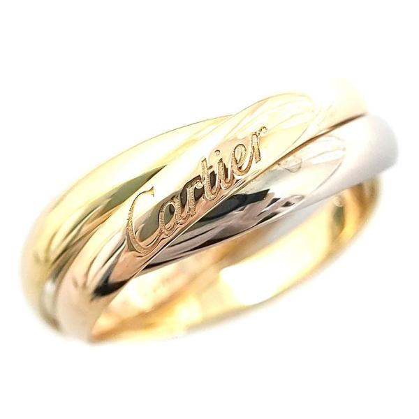 Cartier（カルティエ） トリニティドゥカルティエリング・指輪/K18Y+W+