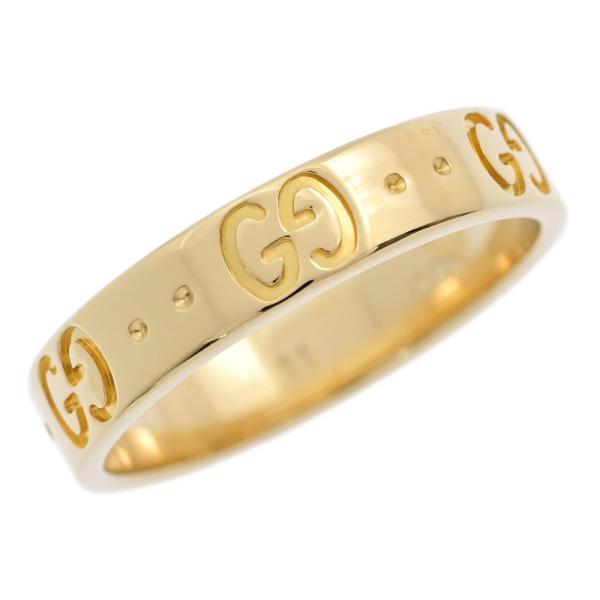 GUCCI（グッチ） アイコンリング・指輪/K18YG/750-3.6g/11号/#51