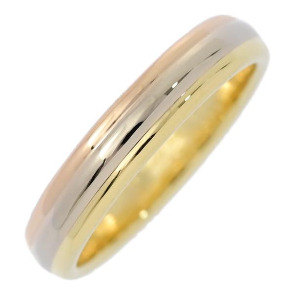 Cartier　カルティエ　K18スリーカラーウエディングリング 58号750 rfstore_ricb5314l