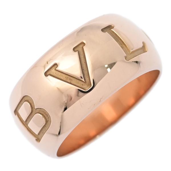 BVLGARI（ブルガリ） モノロゴリング 指輪 PG 750-12.7g 15号 #55