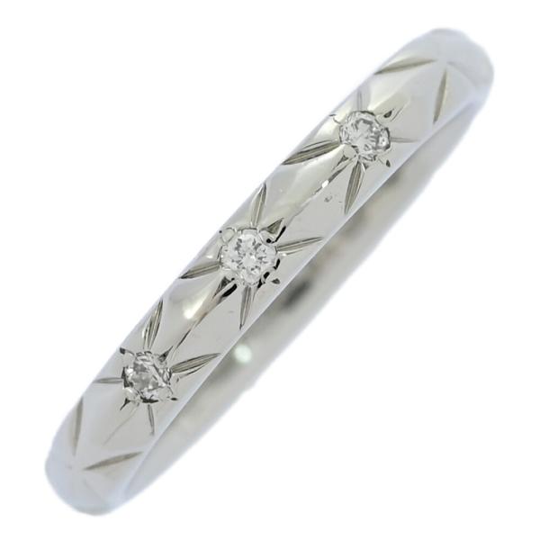 CHANEL（シャネル） マトラッセ 3P・ダイヤモンド リング・指輪/Pt950