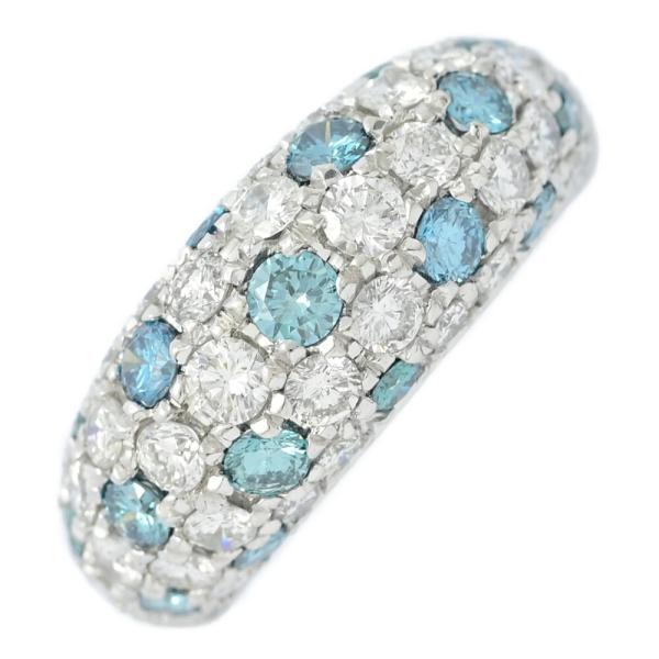 1ct/FD:1.4ct/パヴェセッティング・ブルーダイヤモンド