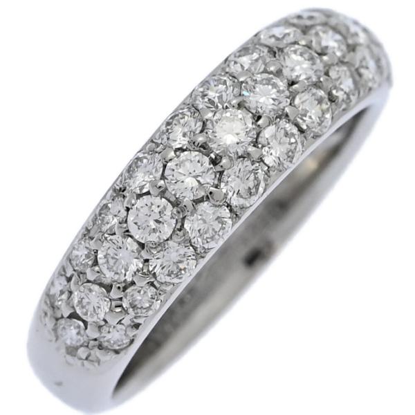 【viverly様】4.00ctダイヤモンド　パヴェセッティングリングK18WG viverly様】4.00ctダイヤモンド パヴェセッティングリングK18WG