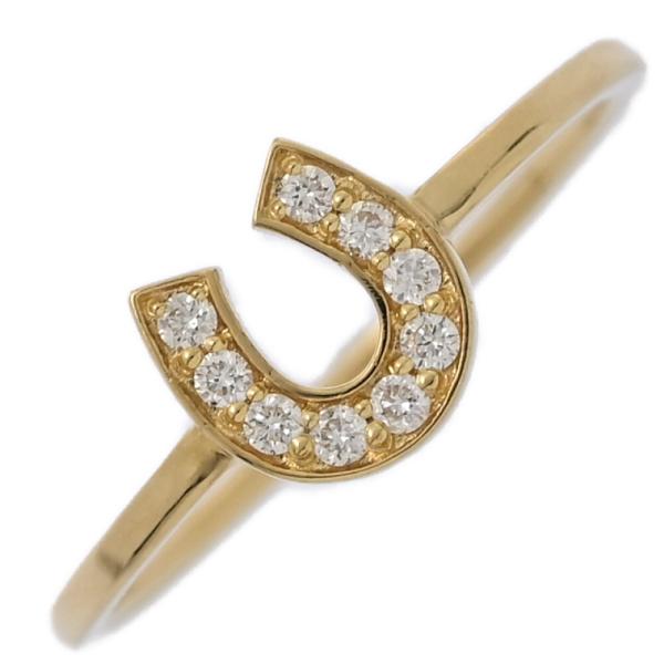 ete（エテ） ホースシュー 馬蹄 馬具 9P ダイヤモンド リング・指輪