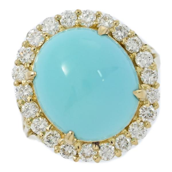 FD:0.88ct/WAKO 和光 取り巻き・12月誕生石 1P・ターコイズ FD:0.88ct/WAKO 和光 取り巻き・12月誕生石 1P・ターコイズ
