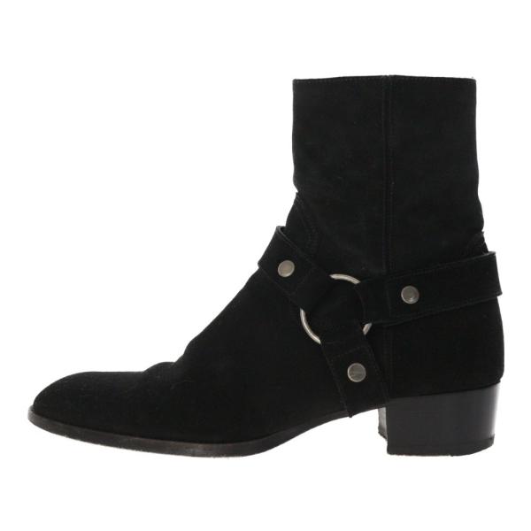 サンローランパリ ワイアットハーネスリングブーツ靴 18SS