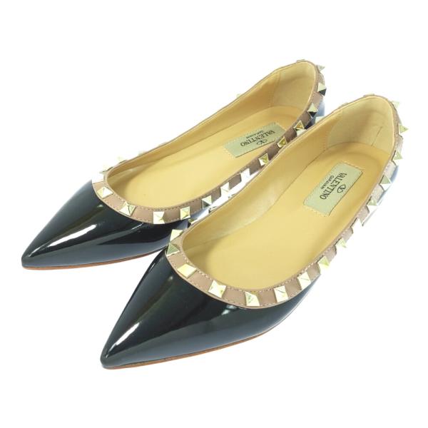 VALENTINO GARAVANI ヴァレンティノガラヴァーニ スタッズ バレエ