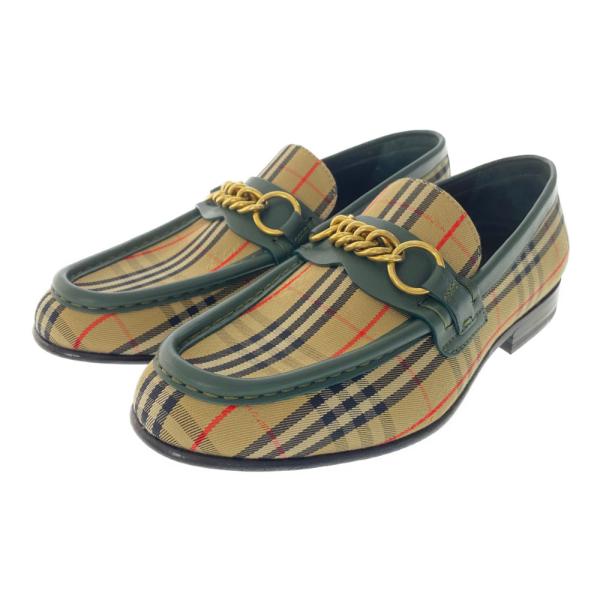 靴 burberry 24ss Loafer BURBERRY（バーバリー） 1983 Check Link・MOORLEY LOAFER・ホース