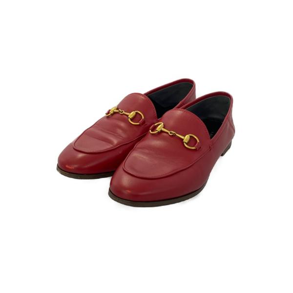 GUCCI グッチ ブリクストンレザーホースビット・ローファー靴