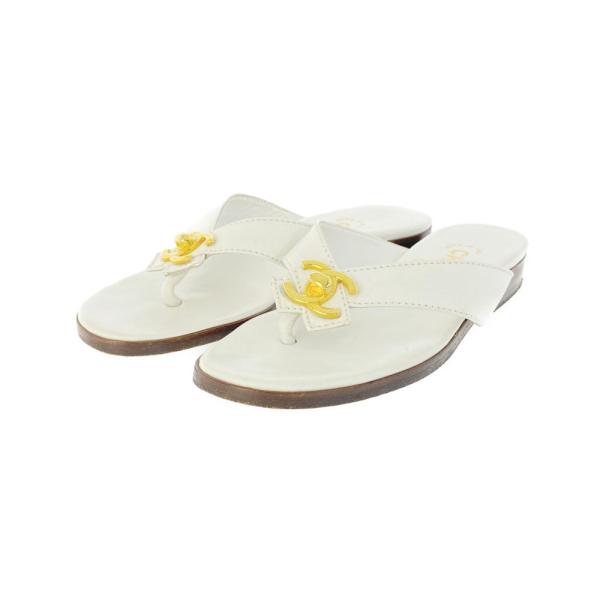 CHANEL シャネル スプリングバック ココマーク サンダル CHANEL （新品・未使用品）シャネル ココマーク サンダル