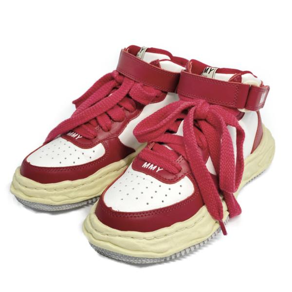 メゾンミハラヤスヒロ WAYNE VL OG Sole Leather High-top・レザー