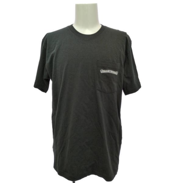 CHROME HEARTS　クロス　黒Tシャツ　胸ポケット　Sサイズ CHROME HEARTS 新品正規品 クロムハーツ Tシャツ ブラック