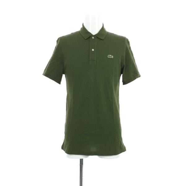 LACOSTE ラコステ ポロシャツトップス スリムフィット/PH412EL/M/モス