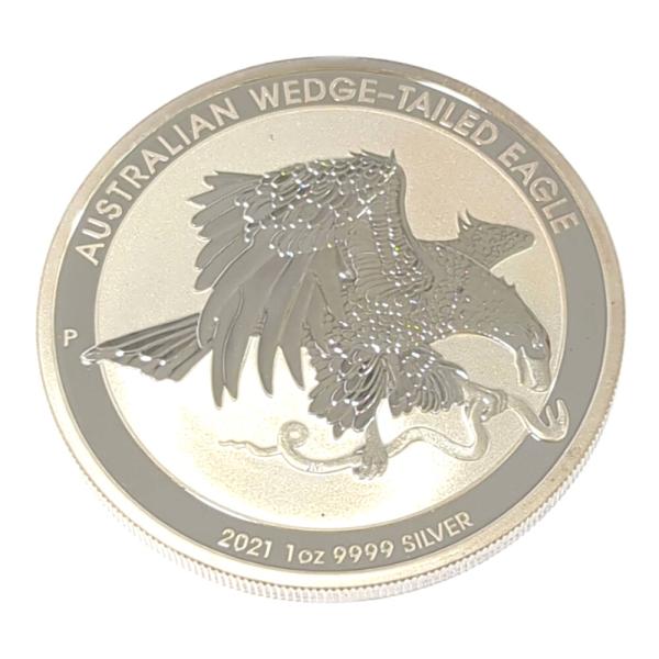 【2021年 オーストラリア ウェッジテールイーグル 銀貨 1oz 純銀】 rfstore_v6aa1375l