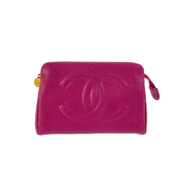 CHANEL シャネル ココマークコスメポーチ小物入れ 12983745 CHANEL シャネル ココマークコスメポーチ小物入れ 12983745