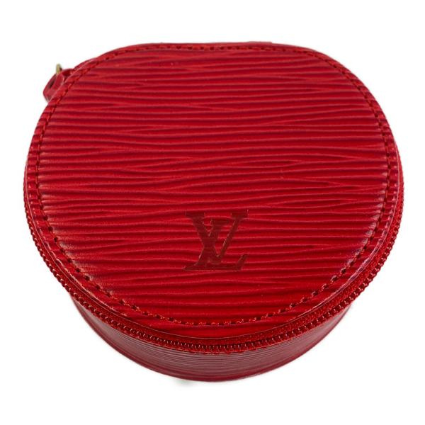 ルイヴィトン エピ エクランビジュー 8 宝石ケース ポーチ 小物入れ レッド ルイヴィトン エピ・エクランビジュー8・ジュエリーケースポーチ