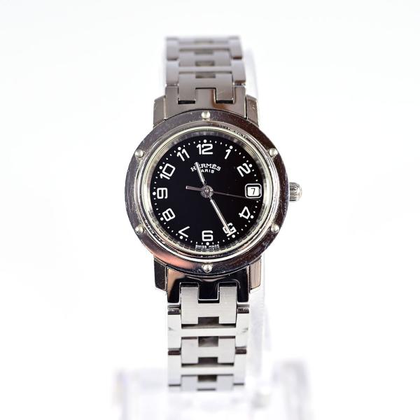 HERMES（エルメス） クリッパー36・クォーツ時計/SS/stainless steal