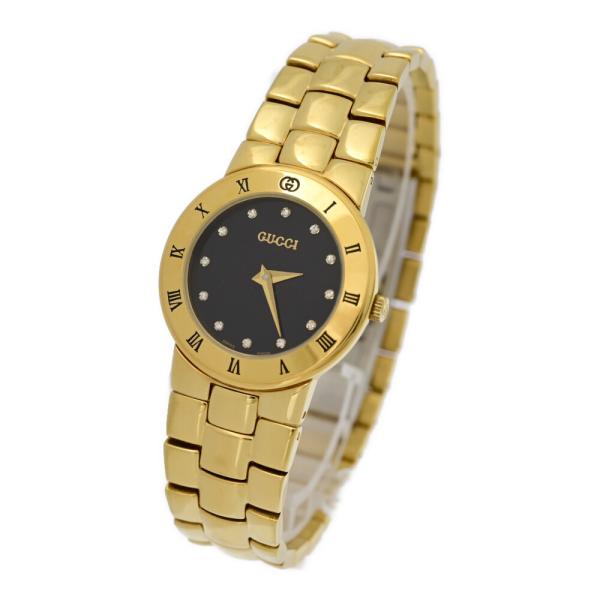 GUCCI（グッチ） メレダイヤ・クォーツ 時計/SS/stainless steal-49.6g