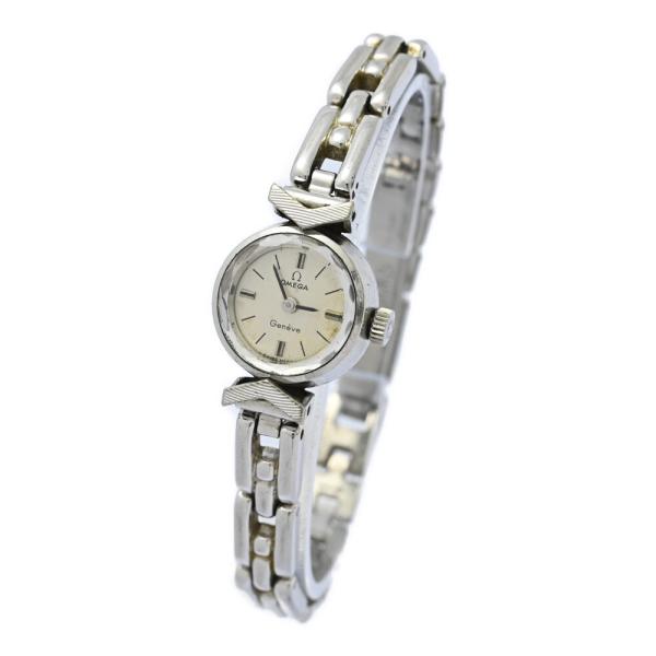 m*️様 【自動巻き】オメガ ジュネーヴ 腕時計 シルバー デイト 3針