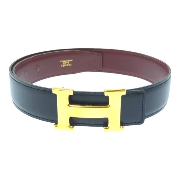 HERMES エルメス コンスタンス・Hロゴ バックル・レザーベルト