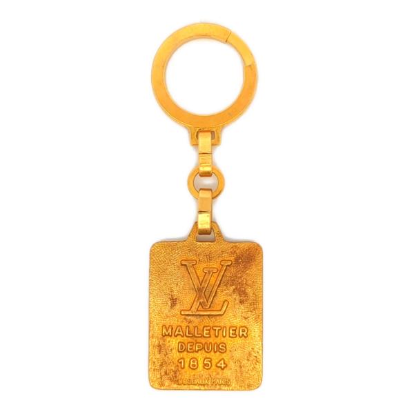 LOUIS VUITTON  ルイヴィトン ヴィンテージ キーリング キーホルダーキーケース-23.4g ゴールド /b260428/613023