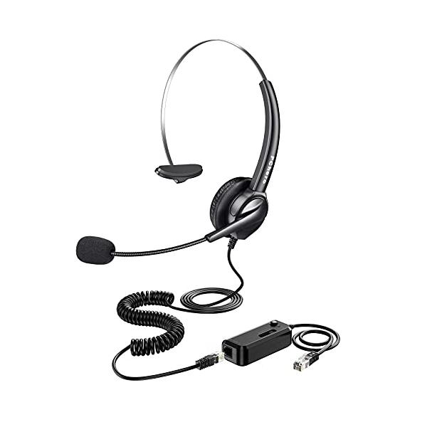 PChero 電話ヘッドセット CiscoシリーズIP電話ヘッドフォン ハンズ