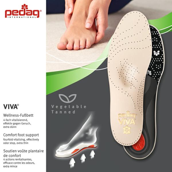 pedaq（ペダック）ビバ「VIVA」/サイズ：35、36、37、38、39、40、41、42、43、44 、45  Art.187 本革 メンズ レディース ユニセックス 中敷き 靴 シューズ