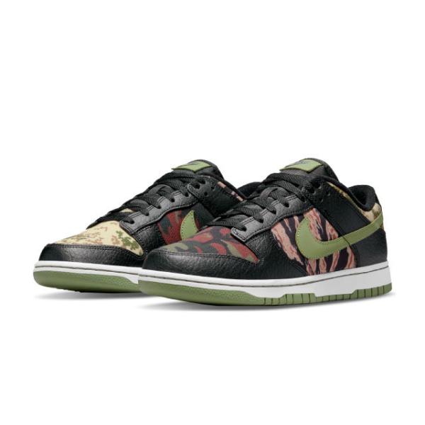 NIKE（ナイキ） NIKE DUNK LOW SE BLACK MULTI-CAMO ダンク LOW SE 