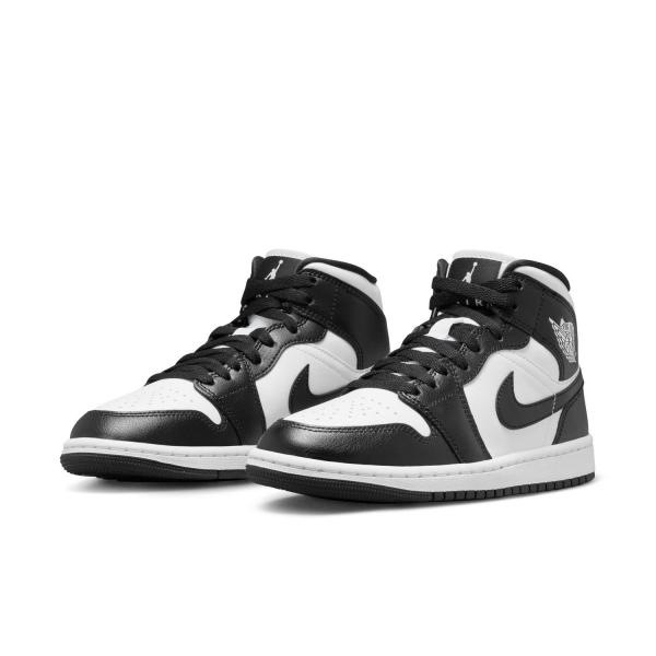 シューズ(女性用) Nike Air Jordan 1 Mid DV0991-101 Nike Women's Air Jordan 1 Mid 365 Shoes 'Panda' (DV0991-101