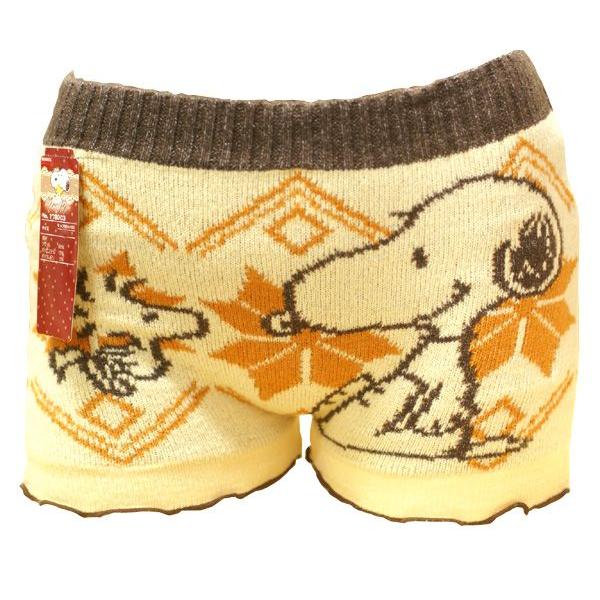 アンダーパンツ 毛糸パンツ あったかボトム Peanuts Snoopy スヌーピー スヌーピー ウッドストック Mサイズ Hm 6 Hm 6 リボンネットショップ 通販 Yahoo ショッピング