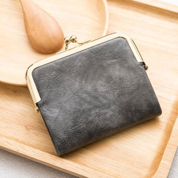 二つ折り財布 レディース がま口 二つ折り 財布 ミニ おしゃれ 大人かわいい レザー 柔らかい 軽量 36 101 Ribution Shop 通販 Yahoo ショッピング