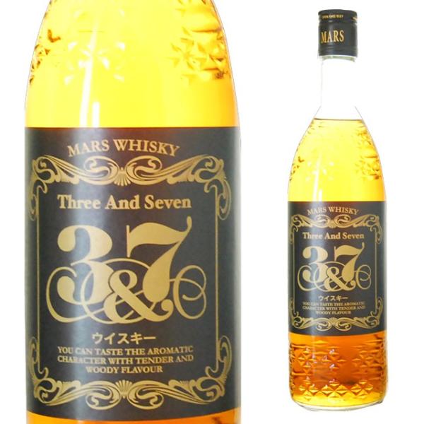 マルスウイスキー 3&7 720ml ブレンデッド ウイスキー 箱なし 酒