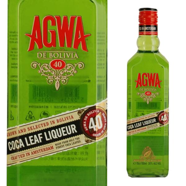AGWA コカリキュール 40% 6本セット アグワ 30度 700ml コカの葉 リキュール 箱なし ボリビア AGWA パリピ