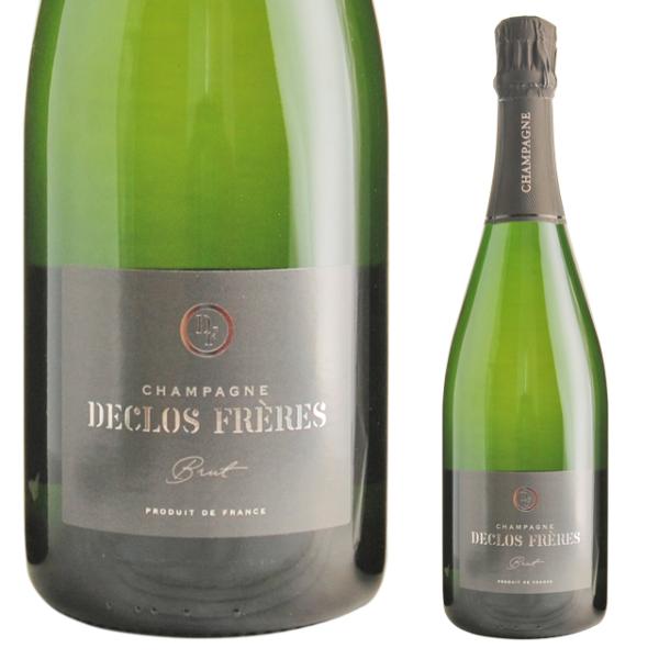 シャンパーニュ デクロ フレール ブリュット 750ml 箱なし シャンパン