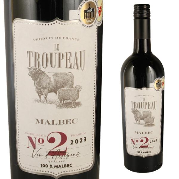 ル トゥルポー マルベック 750ml 箱なし 赤ワイン ラングドッグ