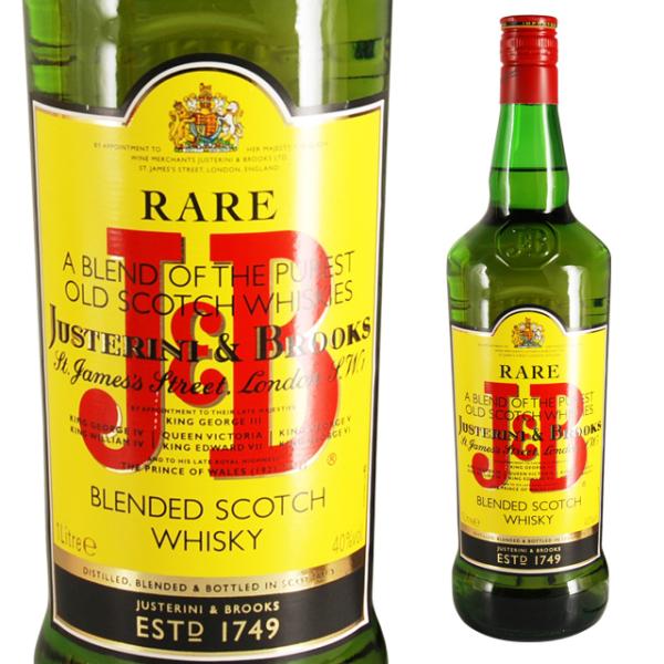 Sctch Whisky J&B 15年　古酒、箱なし、未開栓 J&B 大容量 J & B レア 40度 1000ml 箱なし スコッチ ウイスキー