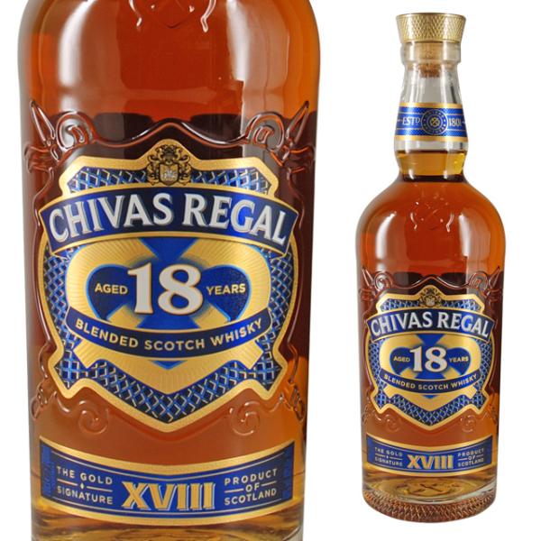 シーバスリーガル 18年 40度 700ml or 750ml 箱なし スコッチ シーバスリーガル 18年 40度 700ml or 750ml 箱なし スコッチ