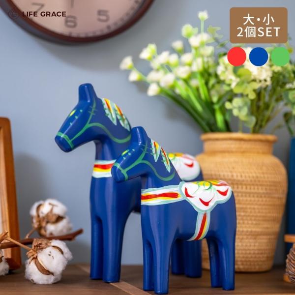 インディアン　ビーズワーク　ホース　馬　置物　民芸品 ricce_r-0078