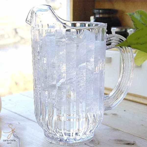 氷がひっかかって超便利なpcドリンクピッチャー 1 8l スタイリッシュ お洒落 機能的 S 白いごはん器のお店 ライスボール 通販 Yahoo ショッピング