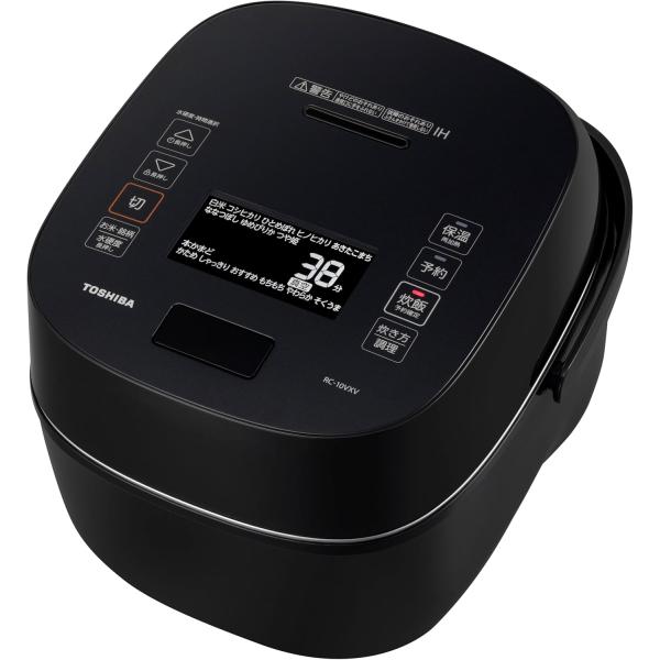 TOSHIBA（東芝） RC-10VXV-K 5.5合 真空圧力IHジャー炊飯器 炎匠炊き