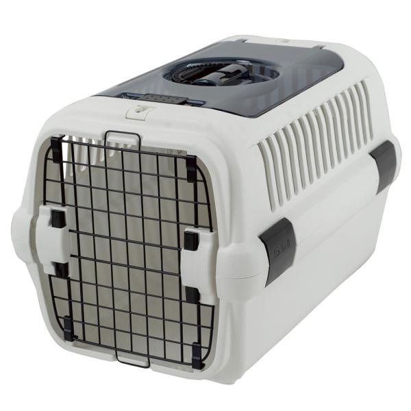 リッチェル公式ショップ限定お外でキャリー、お家でハウス！ペットを守る丈夫なハードタイプです。●商品情報●商品名/キャンピングキャリーR ダブルドア M超小型犬・小型犬・猫用サイズ/36.5×57×36.5H(cm)　内寸：33×52.5×3...