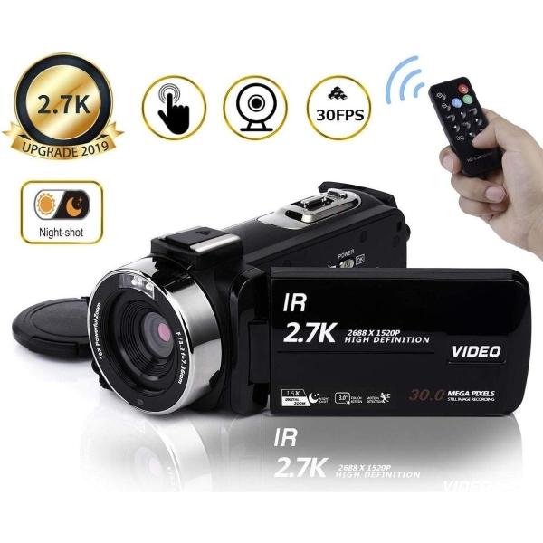 ビデオカメラ タ デジタルビデオカメラ Fhd 2 7k 30fps Fhd 30mp 16倍デジタルズーム タ 30fps イムラプス スローモーション 3インチ 20200219084730 00860 Richie S Shop