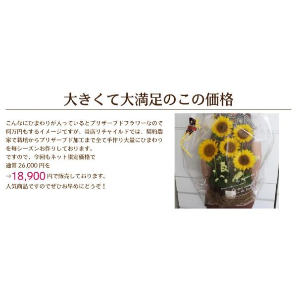 めちゃ大きい 三重県産ひまわりのプリザーブドフラワー ジャルダンソレイユ 黄色 金運 ヒマワリ 向日葵 プリザード 3営業日以内に発送 Buyee Buyee 提供一站式最全面最專業現地yahoo Japan拍賣代bid代拍代購服務 Bot Online