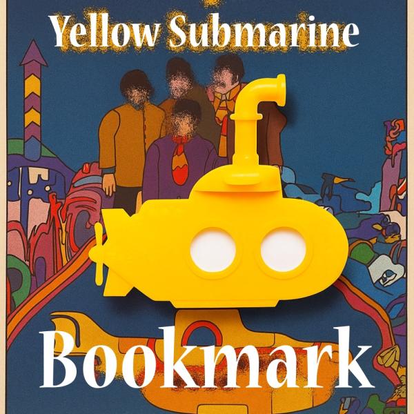 「つづきはココから！」主張強めのしおりが登場、某4人組の名曲を思い出させる黄色い潜水艦のデザインが特徴です。読書好きにはもちろん、勉強や資格取得の際にも、気分を上げてくれるアイテムです。文具好きや本好きの方へのプレゼントにもぴったり。素材：...