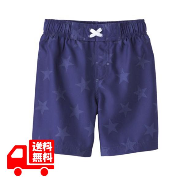 アメリカからのインポートスター柄の男の子水着ネイビーに薄めにスター☆が入っている シンプルな水着です。UPF 50+素材：100%ポリエステル　サイズ12M(身長:71cm〜78cm　体重9kg〜11kg)18M(身長:79cm〜84cm　...