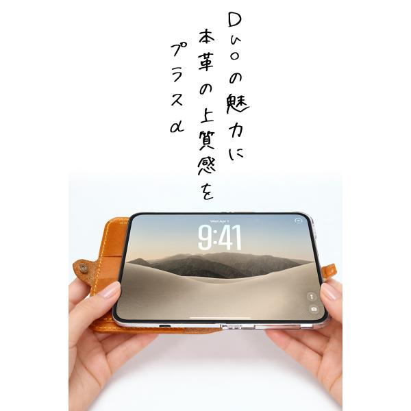iPhone Duo Folio �蒠�^�P�[�X�@14�F �A�C�t�H���f���I MagSafe�Ή� �蒠�P�[�X �}�O�Z�[�t�蒠�^ TPU �Ȗ؃��U�[ �v �{�v Rickys ���b�L�[�Y r352 ���i�摜3