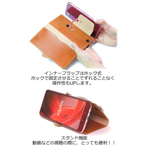 �ق� �S�@��Ή� �蒠�^�P�[�X�@14�F iPhone Xperia AQUOS Galaxy Z Fold7 GooglePixel 10ProFold ZenFone Xiaomi �P�[�X �Ȗ؃��U�[ �{�v Rickys ������ r001 ���i�摜5